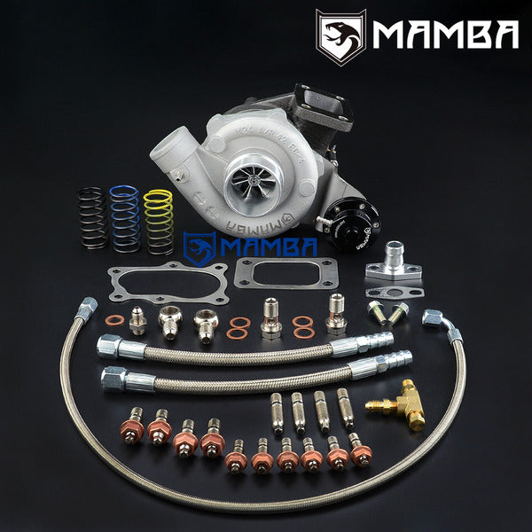 Mamba 9-7 Universal 2.4" A/R.42 GTX2863R Ball Bearing Turbocharger .57 T3 6 Bolt