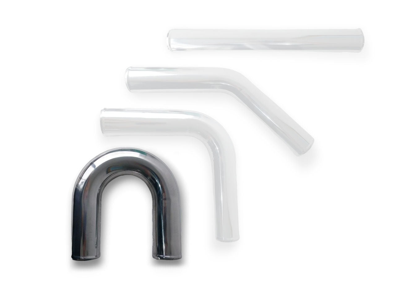 Alloy Intercooler Piping individual pieces - 2.0, 2.5, 3.0 inch  (450mm long)