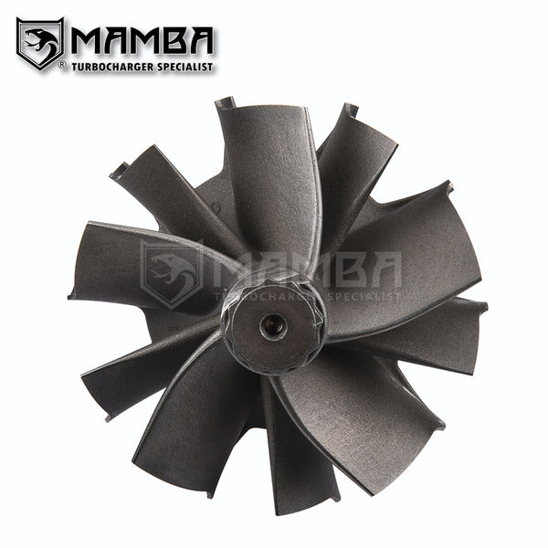 Mamba +6mm D5 Turbine Wheel Fit Chevy 6.6L LLY LBZ Garrett GT3788VA 848212 (69.7/73.5)