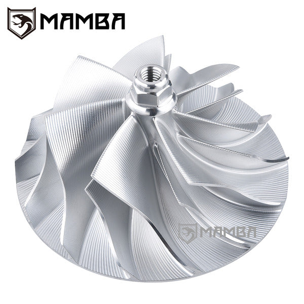 Mamba Billet Turbocharger Compressor Wheel for Precision PT7675 (76.4/102.4/7+7/PointMilling)