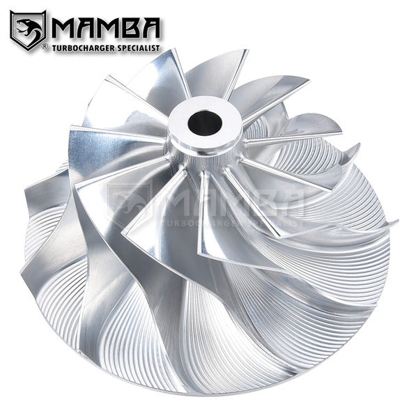 Mamba Turbocharger Billet Compressor Wheel for Schwitzer CAT S200 3126B C9 (57.3/80.6/11+0)