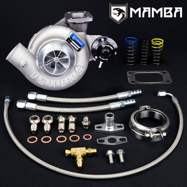 Mamba 9-7 Uni 2.5" A/R.60 5200 Non Anti Surge GTX2867R Ball Bearing Turbocharger .57 T3 V-Band