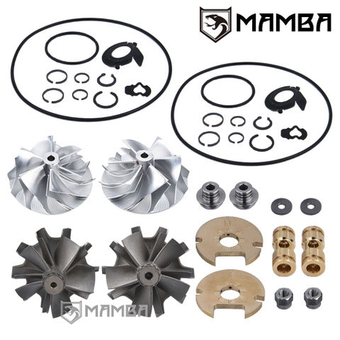 Mamba 750HP D5-6 Fits AUDI RS4/RS5 2.9L K04-4961 Turbocharger Upgrade Kit (CW49/61,TW47.5/50)