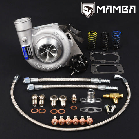 Mamba 7+7 Uni 2.25" A/R.60 GTX2863R Ball Bearing Turbocharger .42 T3 6 Bolt