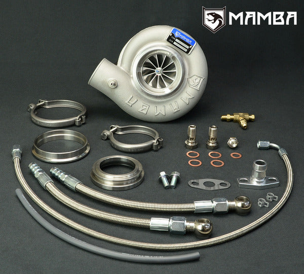 Mamba Universal GTX Turbocharger 3" 5200 GTX3076R w/ .61 V-Band In & Out