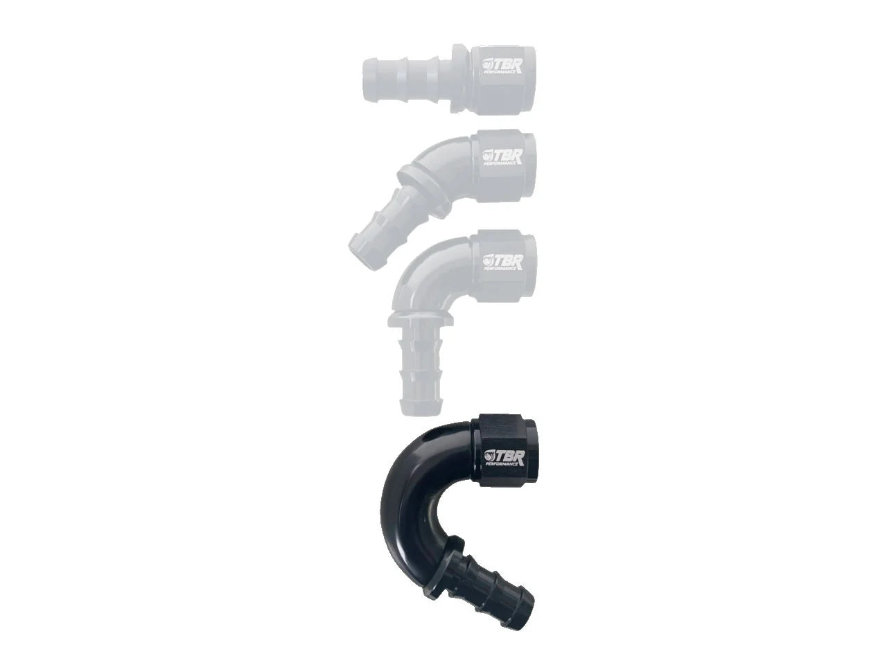 AN10 Push Lock Full Flow Fittings - TBR Performance