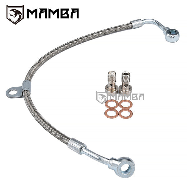 Mamba PTFE Turbocharger Oil Feed Pressure Hose Fits Ford Transit Connect 1.8 TDCi 7T1Q6K679AE