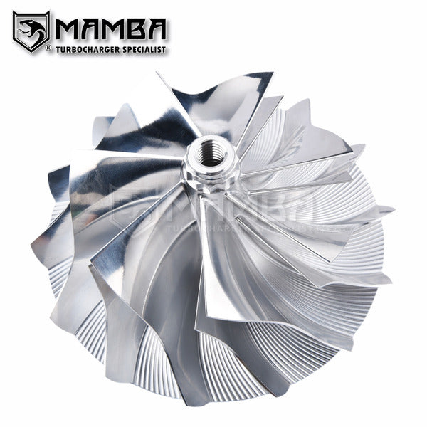 Mamba Billet Turbocharger Performance Compressor Wheel for Borg Warner S400 (92/117.9/7+7)