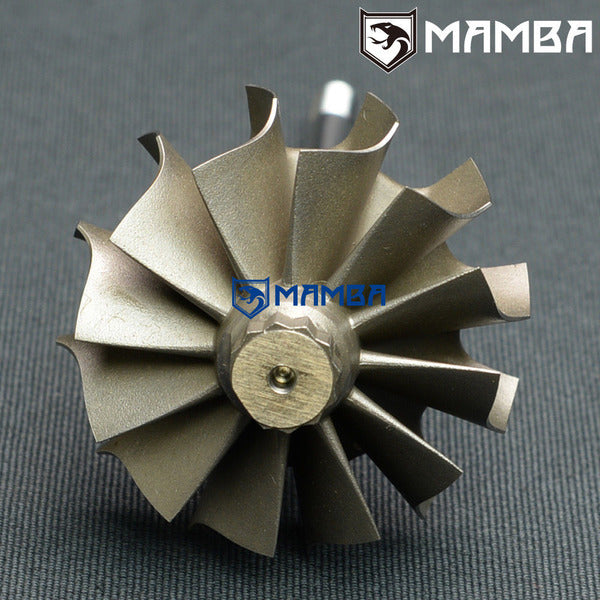 Mamba Turbocharger Turbine Shaft Wheel TD05HR w/ 12 Blade For Mitsubishi 4G63T EVO 4~9
