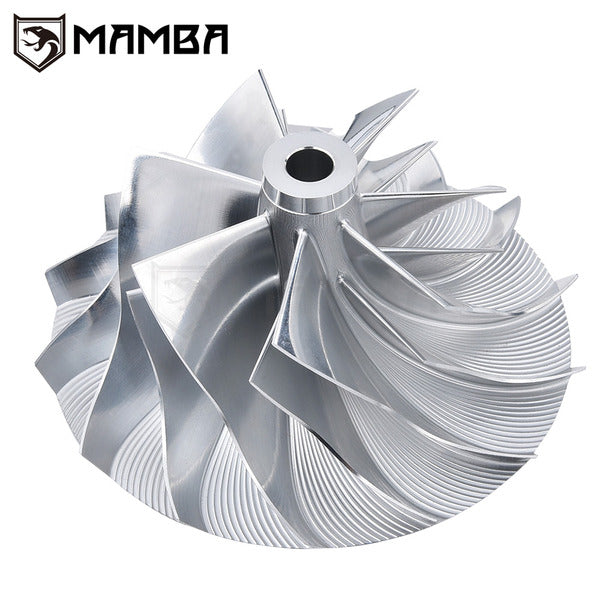 Mamba Billet Turbocharger Compressor Wheel For K27 Ford Borg Warner (58.74/82.6/7+7)