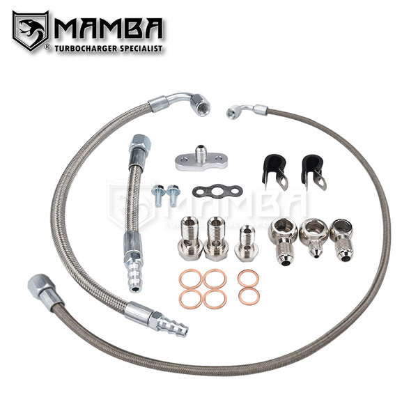 Mamba Turbocharger oil & Water line kit for ~07 VOLVO S60R V70R RN2P24HT K24 53249707401
