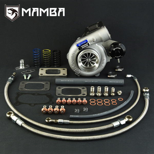Mamba 3" A/R .60 Ball Bearing Turbocharger for Nissan RB20/RB25 GTX3071R .57 Hsg
