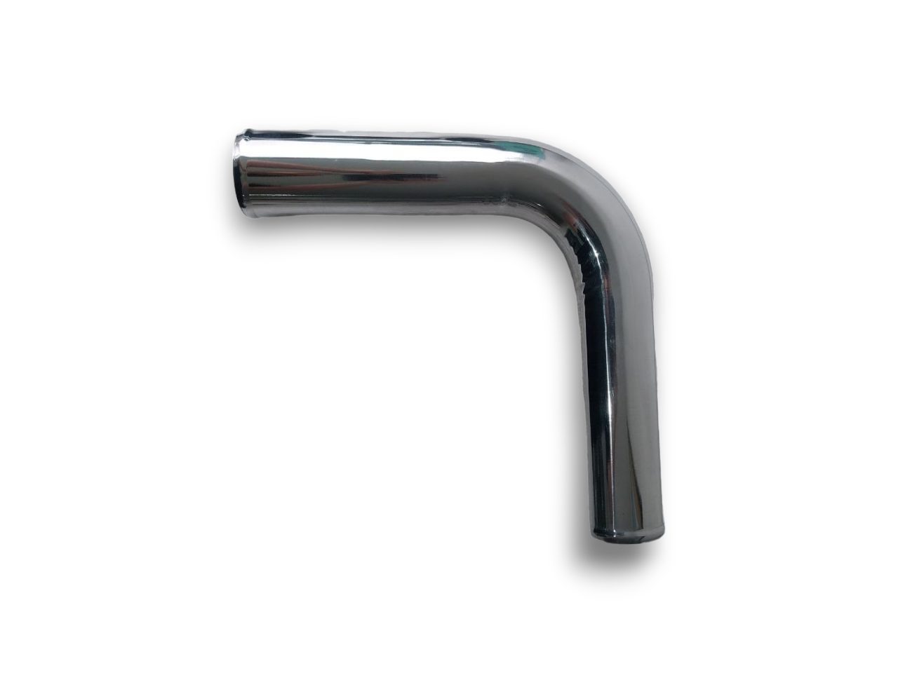 Tubo de aluminio de 2,5" 90 grados.