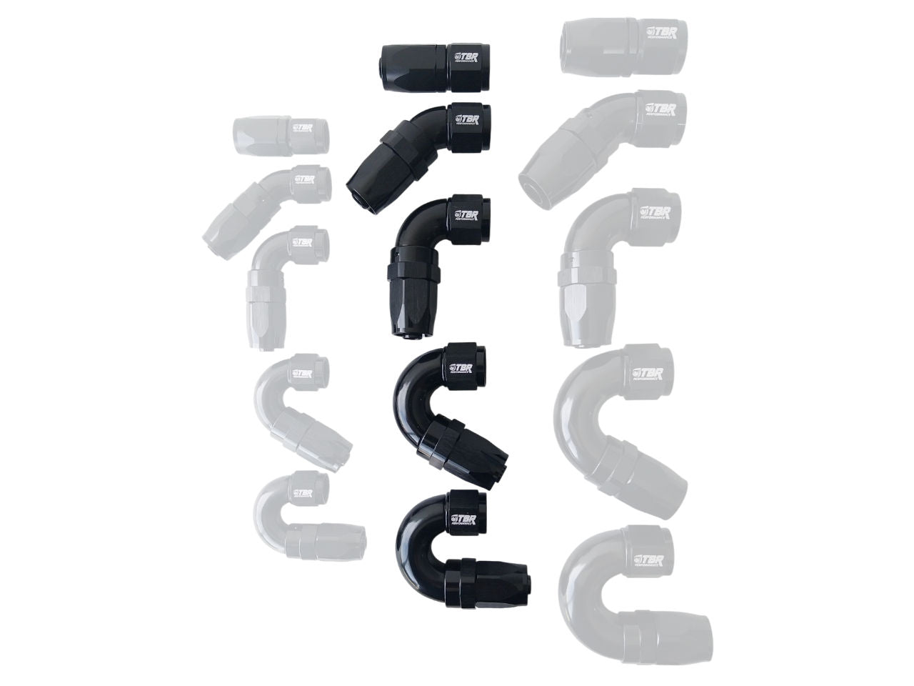 AN8 Swivel Full Flow Fittings - TBR Performance