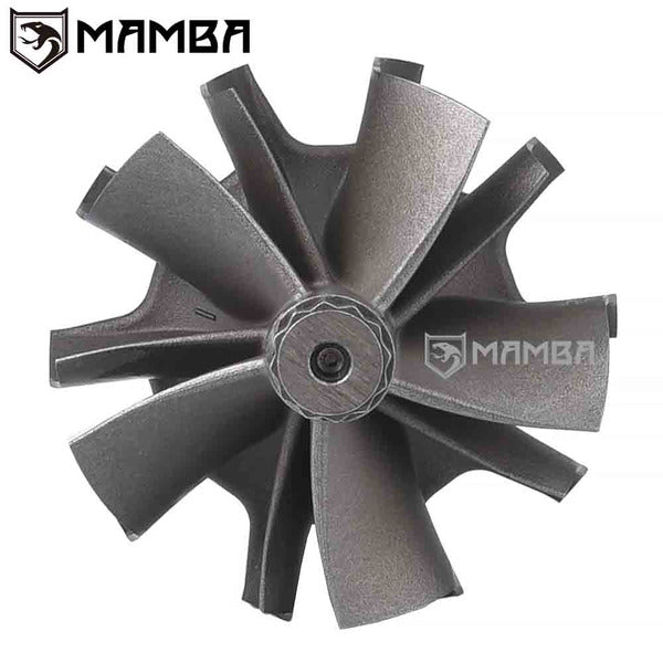 Mamba D5 (5+5) Turbine Wheel For Porsche Cayman GTS 718 981 2.5L B03VG (52/55/EXD+3mm)