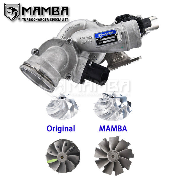 Mamba 300HP 9-6 Upgraded Turbocharger VW Golf Audi Q3 2.0 TSI Gen 3 06K145715F MGT2260