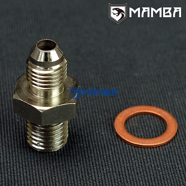 Mamba Turbocharger Oil Feed Adapter Fitting Kit EA113 VAG AUDI VW K03 K04 1.8T 2.0T K04-064