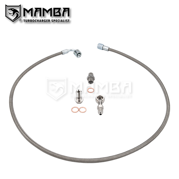 Mamba 00~05 For VW AUDI A4 Passat 1.8T K03 K04 Turbocharger Oil Feed Line kit