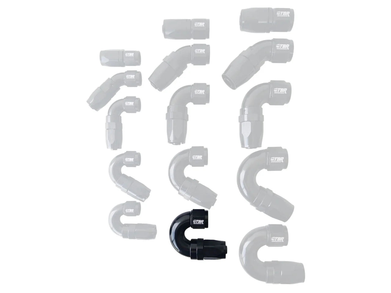 AN8 Swivel Full Flow Fittings - TBR Performance