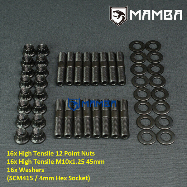 Mamba Nickel Turbocharger Exhaust Manifold Stud For 05~09 TOYOTA V8 4.7L 4Runner