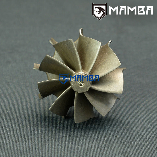 Mamba 9 Blade BorgWarner K16 K16-6722 Porsche 996 High Flow turbine wheel 49/55