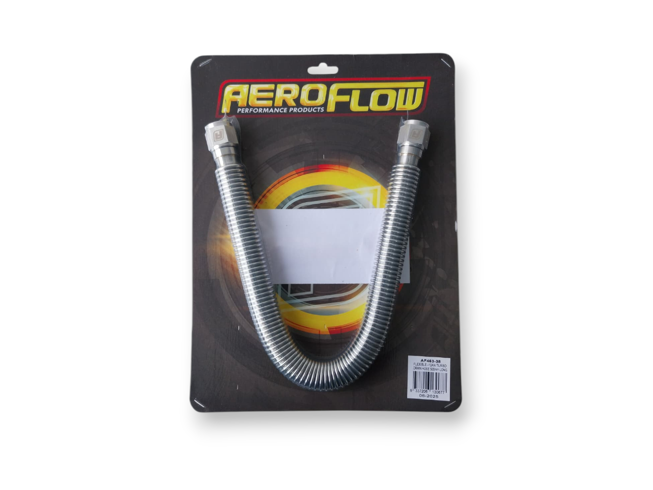 -10AN Flexible Turbo Drain Hose, 500mm Long 304 Stainless Steel. 19.5" (500mm) O