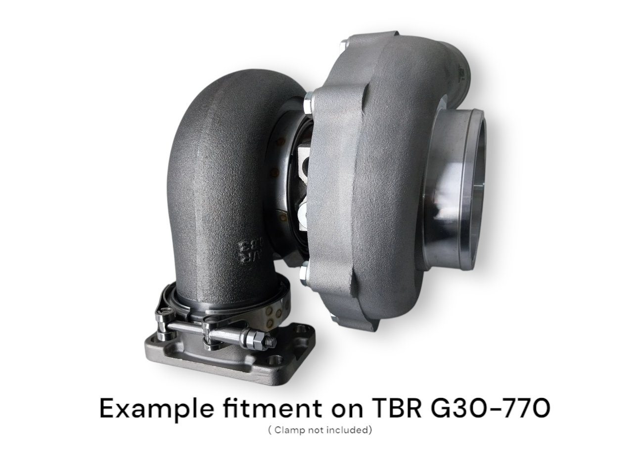 Aeroflow Turbo V-Band Adpater Convert T3 Flange to V-Band