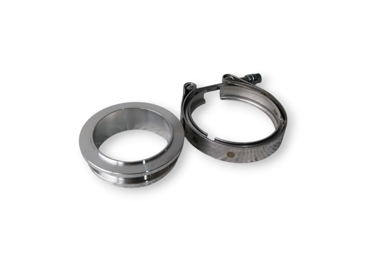 Aeroflow Turbine Inlet 3" O.D Stainless Steel V-Band Kit (G25 , G30, G35)