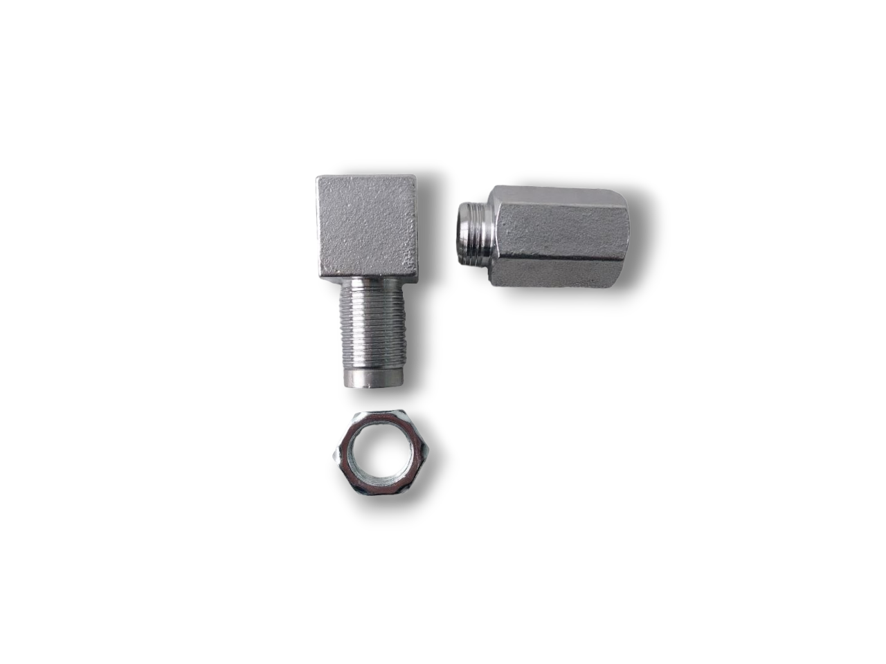 90 Degree Oxygen O2 Sensor Spacer Adapter Bung Catalytic Converter Fix