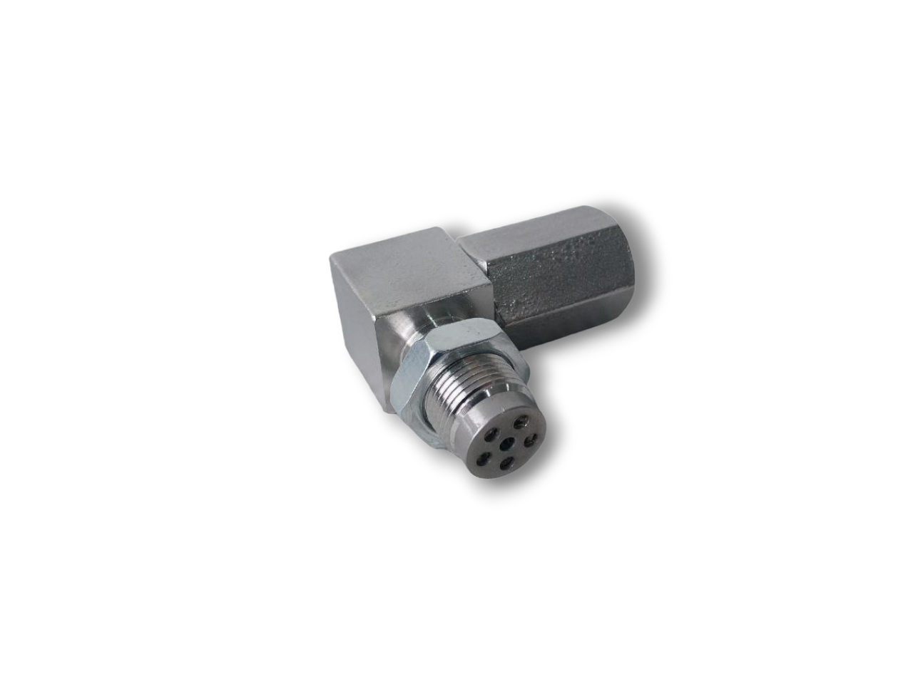 90 Degree Oxygen O2 Sensor Spacer Adapter Bung Catalytic Converter Fix