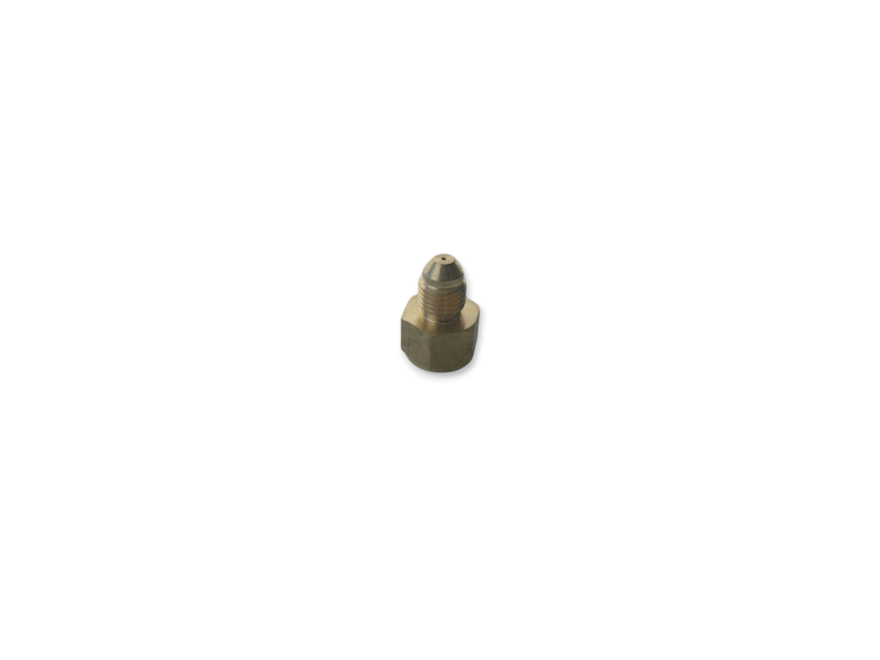 Brass AN4 Inline Turbo Oil Feed Inlet Restrictor Fitting