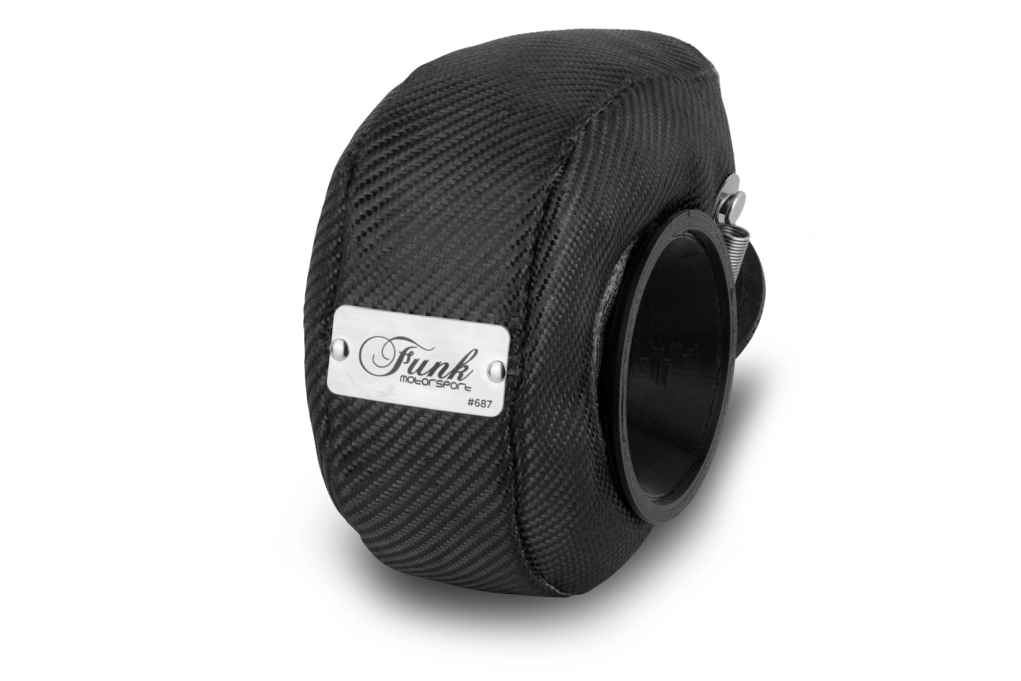 Funk Motorsports T3 Turbo Blanket (External Wastegate) - Carbon Fibre Finish - Mk3