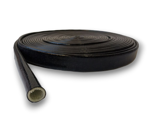 Black Heat Sleeve 1 inch ( 25.4mm) I.D. - 250mm length - TBR Performance