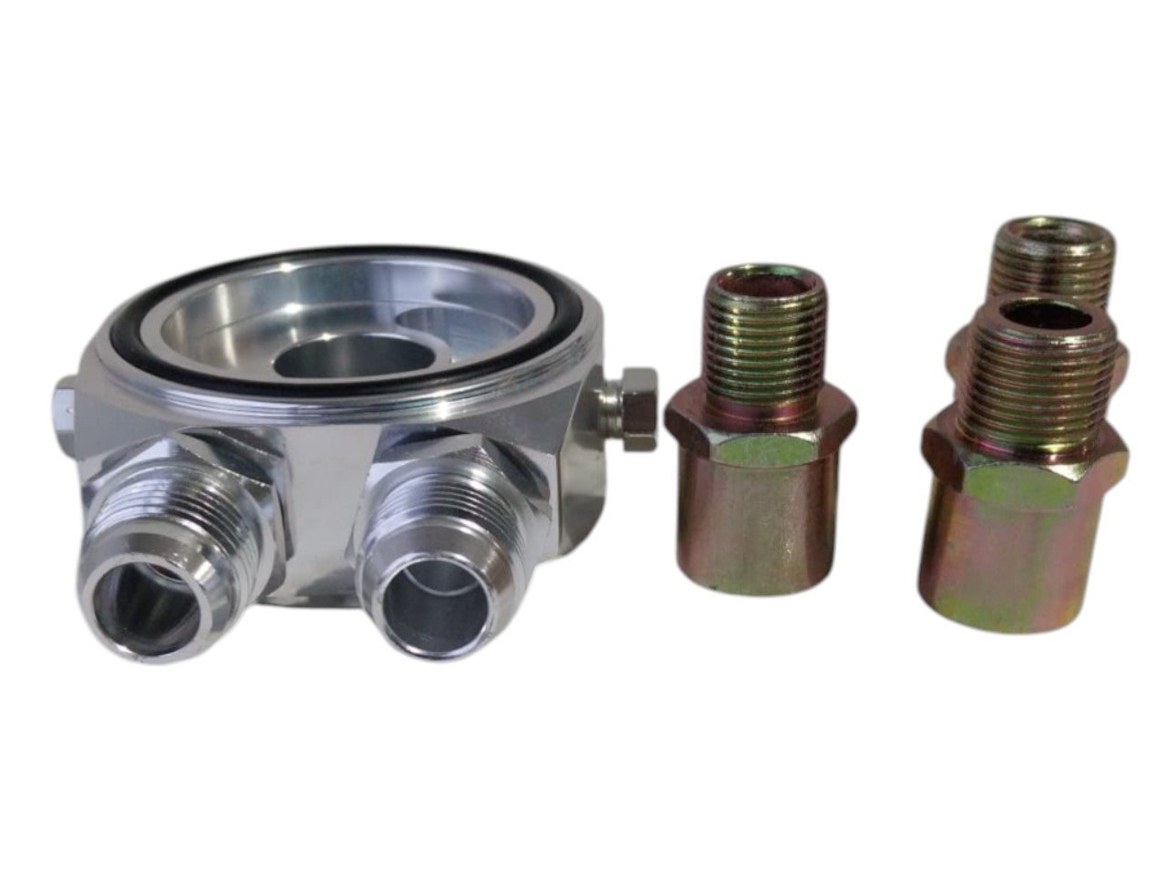 Oil Cooler Filter Sandwich Plate Adapter Universal