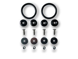 Quick Release Fasteners for front bumpers trunk / hatch lids & rear bumpers - multiple colors available