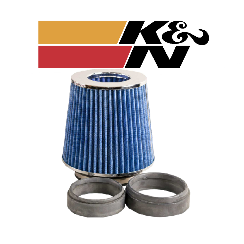 K&N Highflow Universal Pod Filter - 3" , 3.5" , 4"