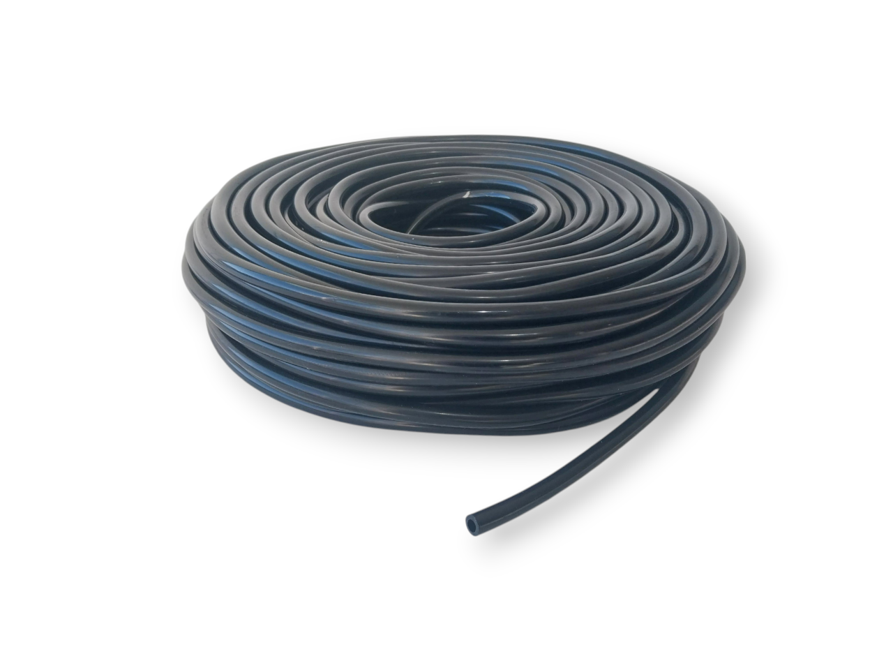 5mm Silicone vacuum line in Black - sold by the meter