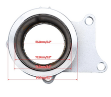 Load image into Gallery viewer, Stainless Steel Adapter for T3/T4 Turbo 5 Bolt to 2.5&quot; V-Band Flange Turbo Adapter
