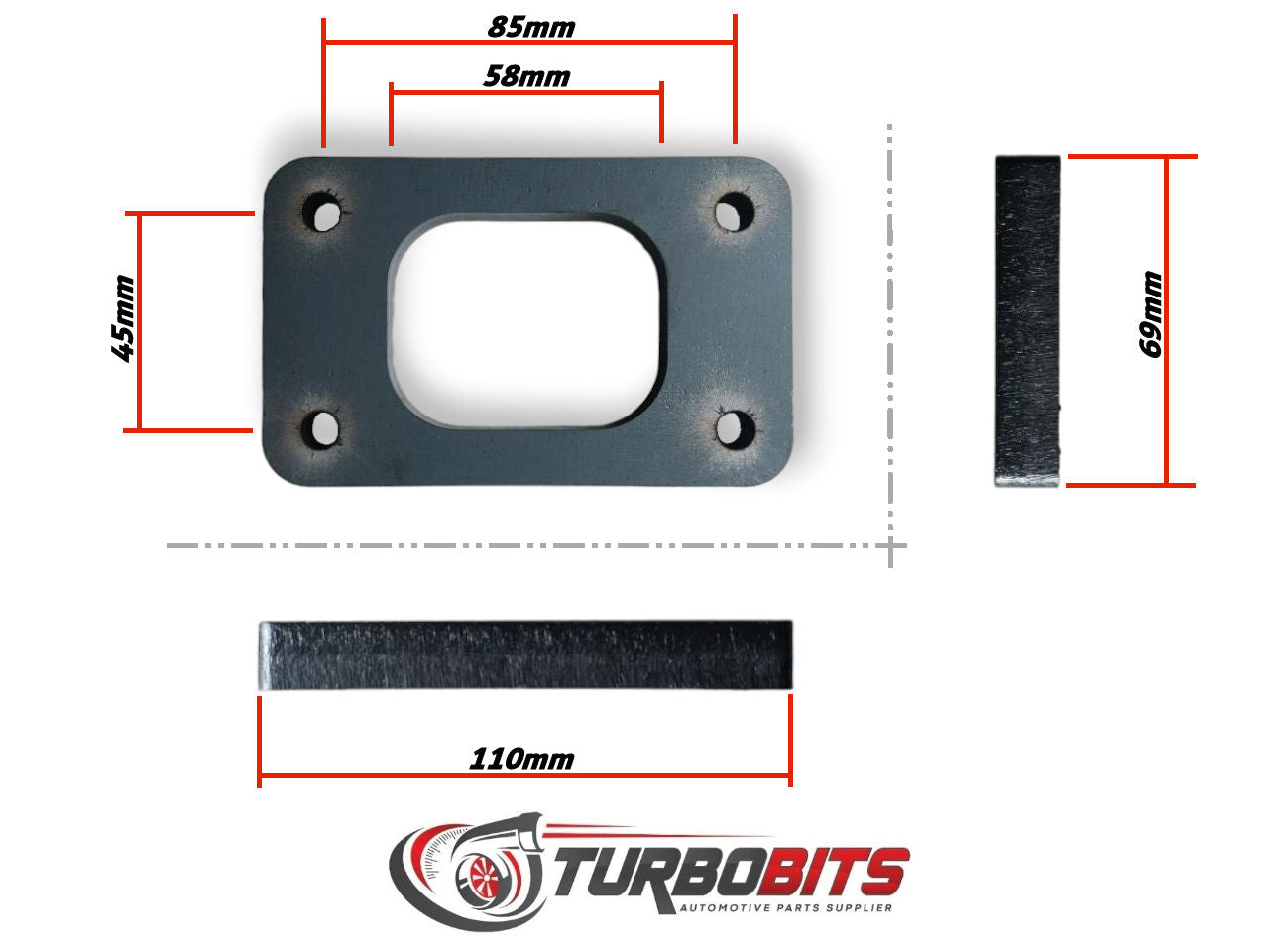 T3 Turbo Flange