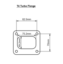 Charger l&#39;image dans la galerie, Bride Turbo T4
