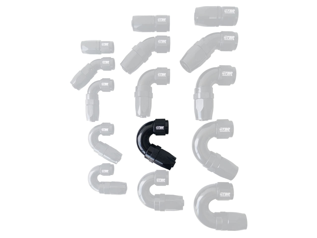 AN8 Swivel Full Flow Fitting - TBR Performance