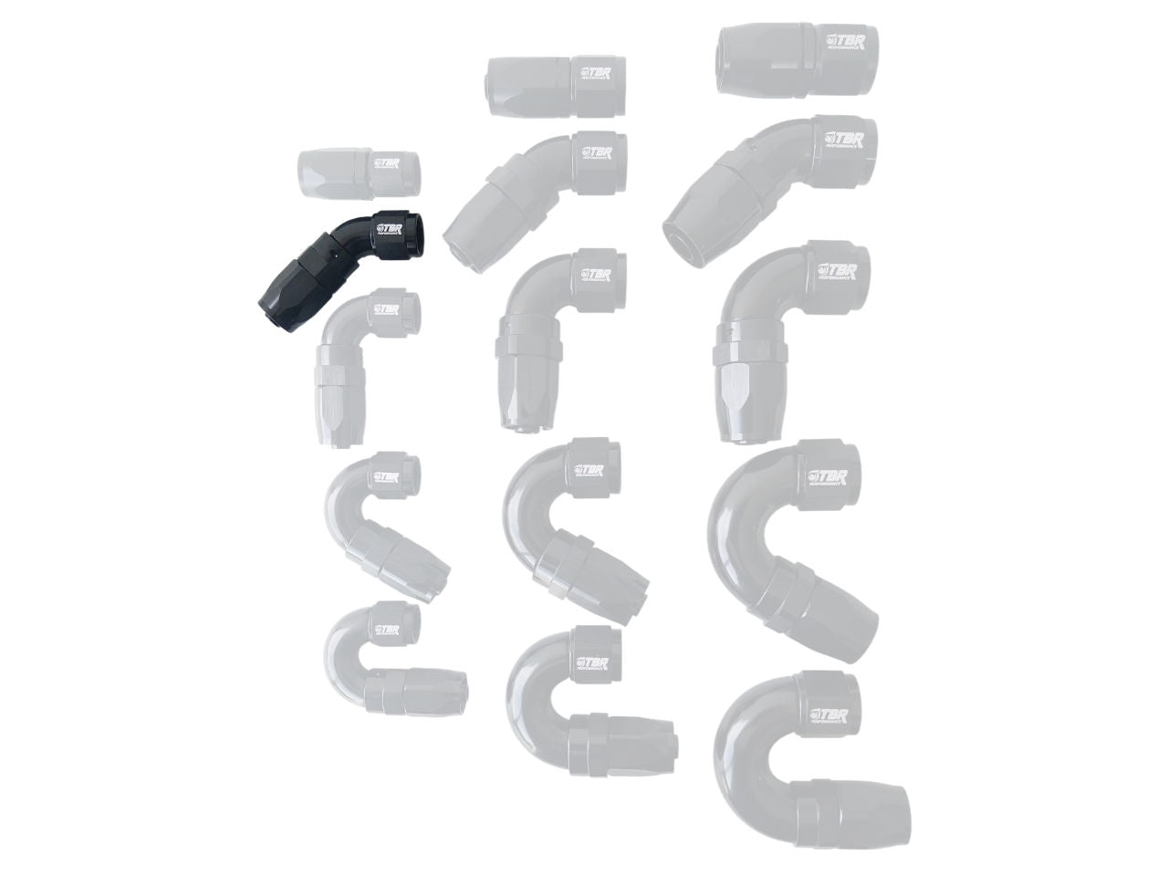 AN6 Swivel Full Flow Fitting - TBR Performance