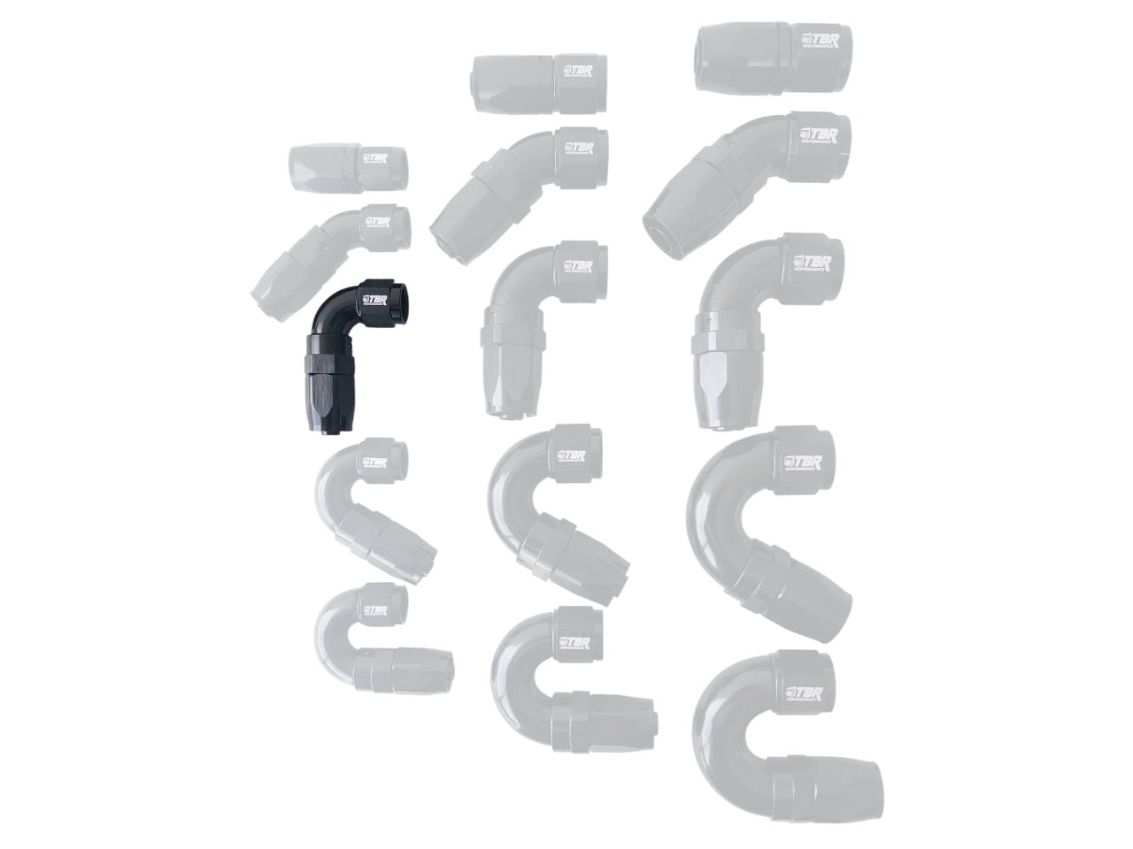 AN6 Swivel Full Flow Fitting - TBR Performance