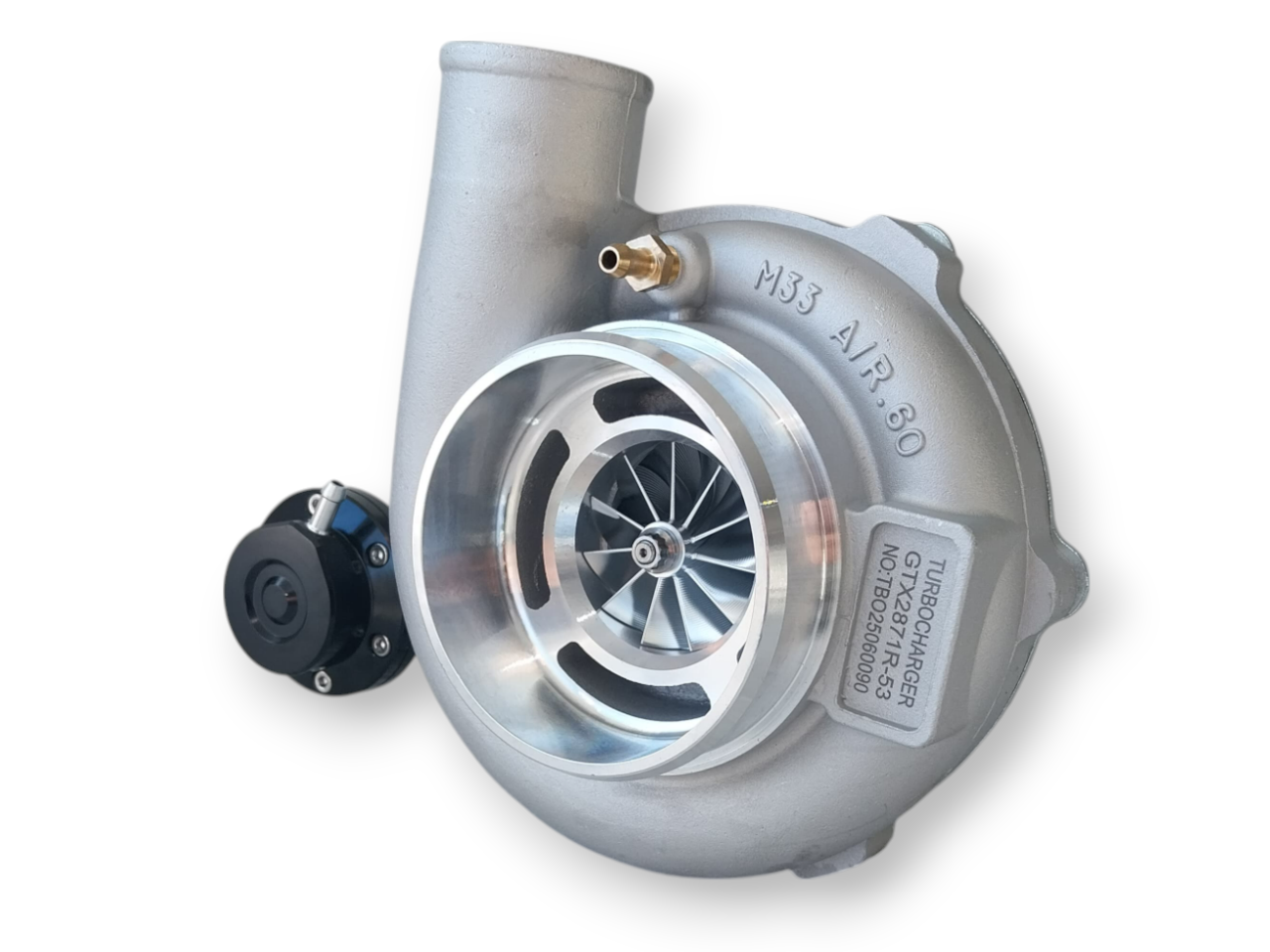 GTX2871R with A/R 60 compressor cover.