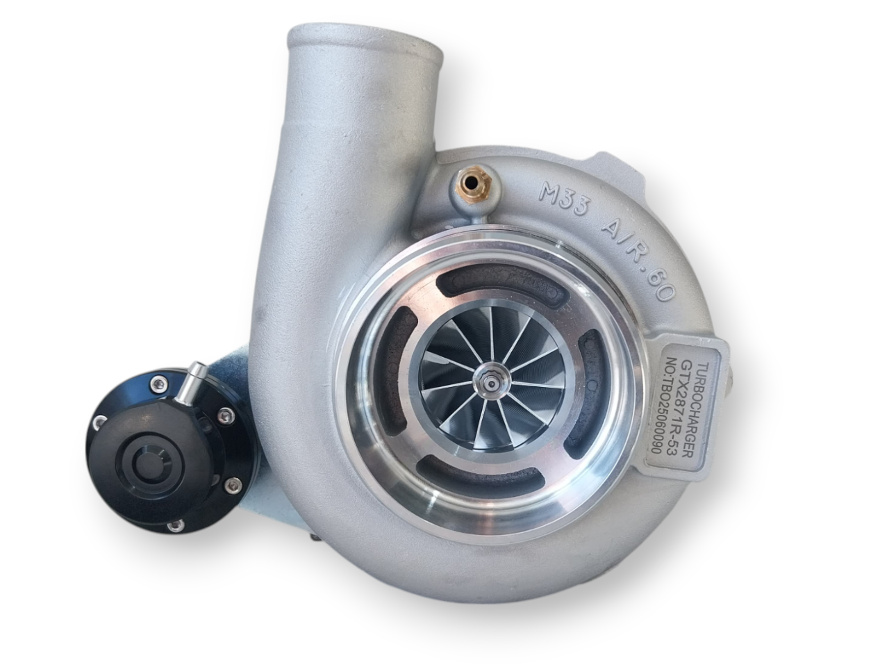 GTX2871R with A/R 60 compressor cover.