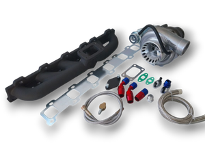 TD42 Turbo Upgrade Combo - GT30 fast spool - manifold and feed line kit