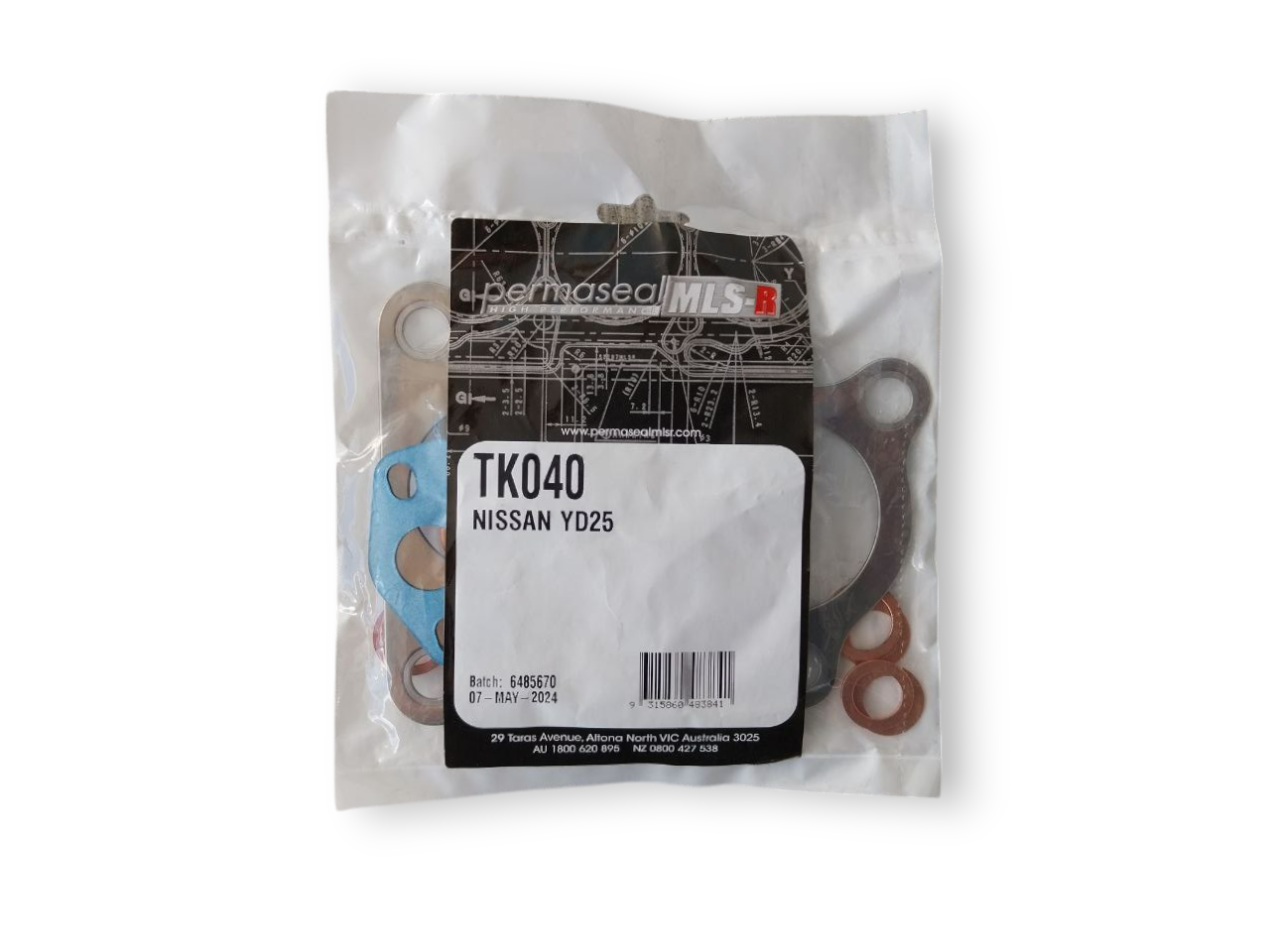 Nissan YD25DDTI Permaseal Turbo Gasket Set - TK040