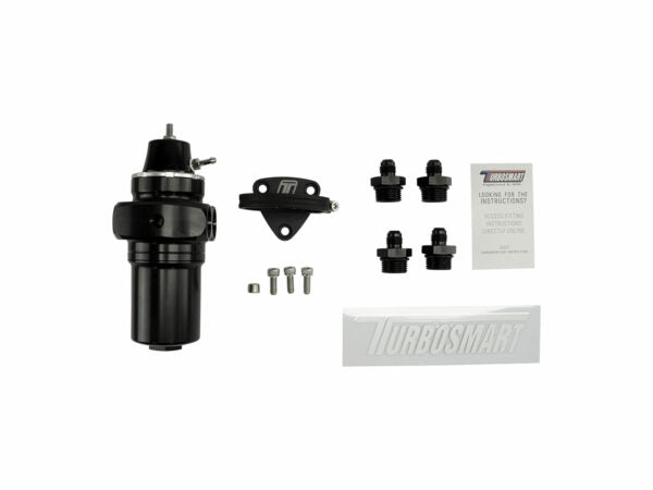 Turbosmart FPRF6 Black – Fuel Pressure Regulator + Filter