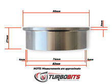 Cargar imagen en el visor de la galería, 3.0 inch (76mm) Flush Rear Turbine Housing V-Band Flange Set
