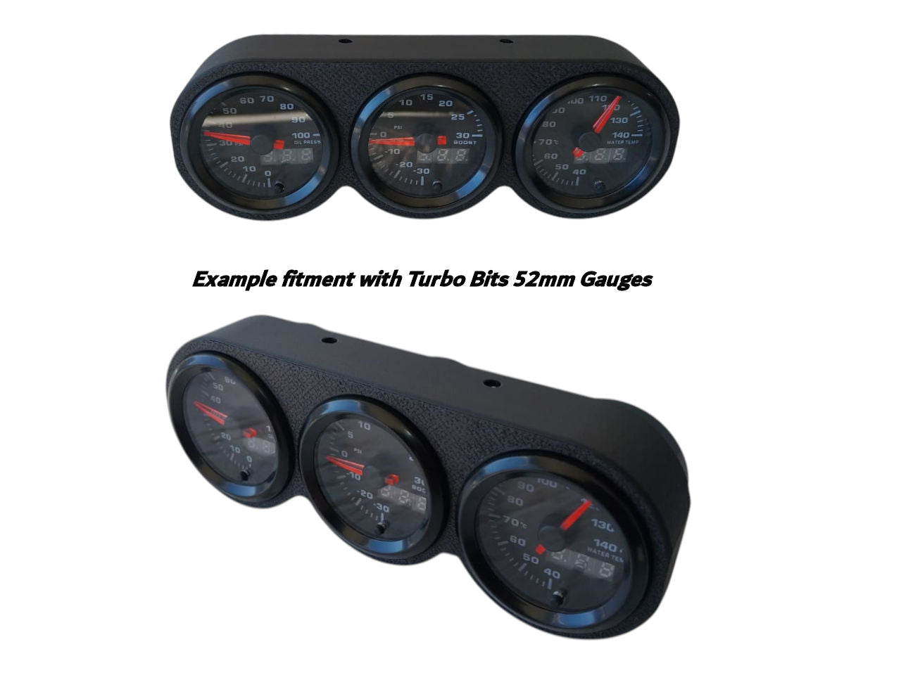 52mm Triple gauge pod